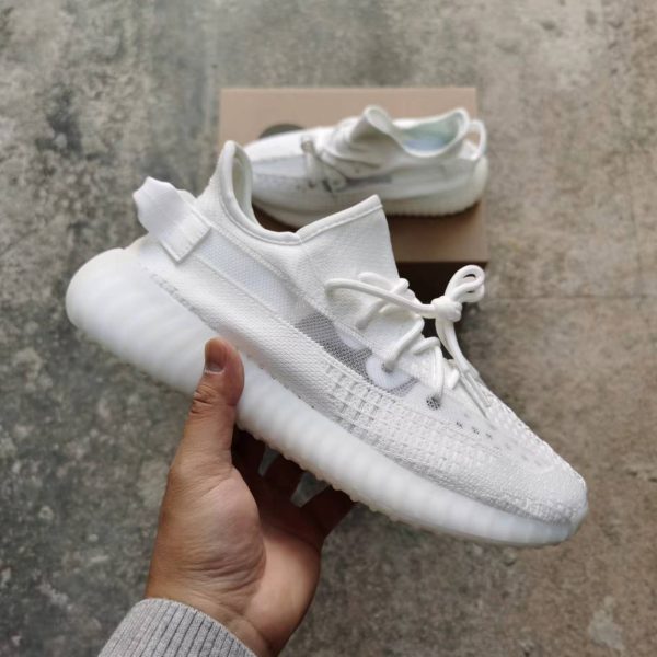 Adidas Mens Yeezy Boost 350 V2 HQ6316 Bone - Image 2