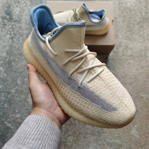 Adidas Yeezy Boost 350 V2 Linen/Linen-Linen FY5158 - Image 2