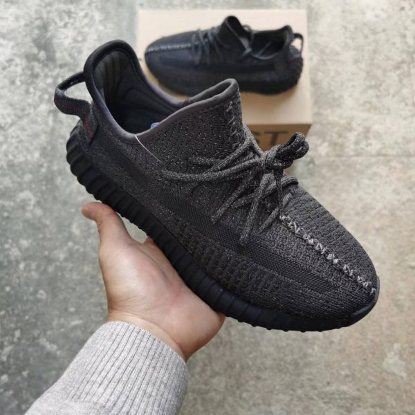 Adidas Yeezy Boost 350 V2 'Black Reflective' FU9007 - Image 2