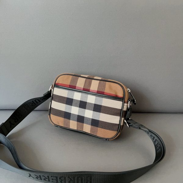 BURBERRY Check Crossbody Bag - Image 2